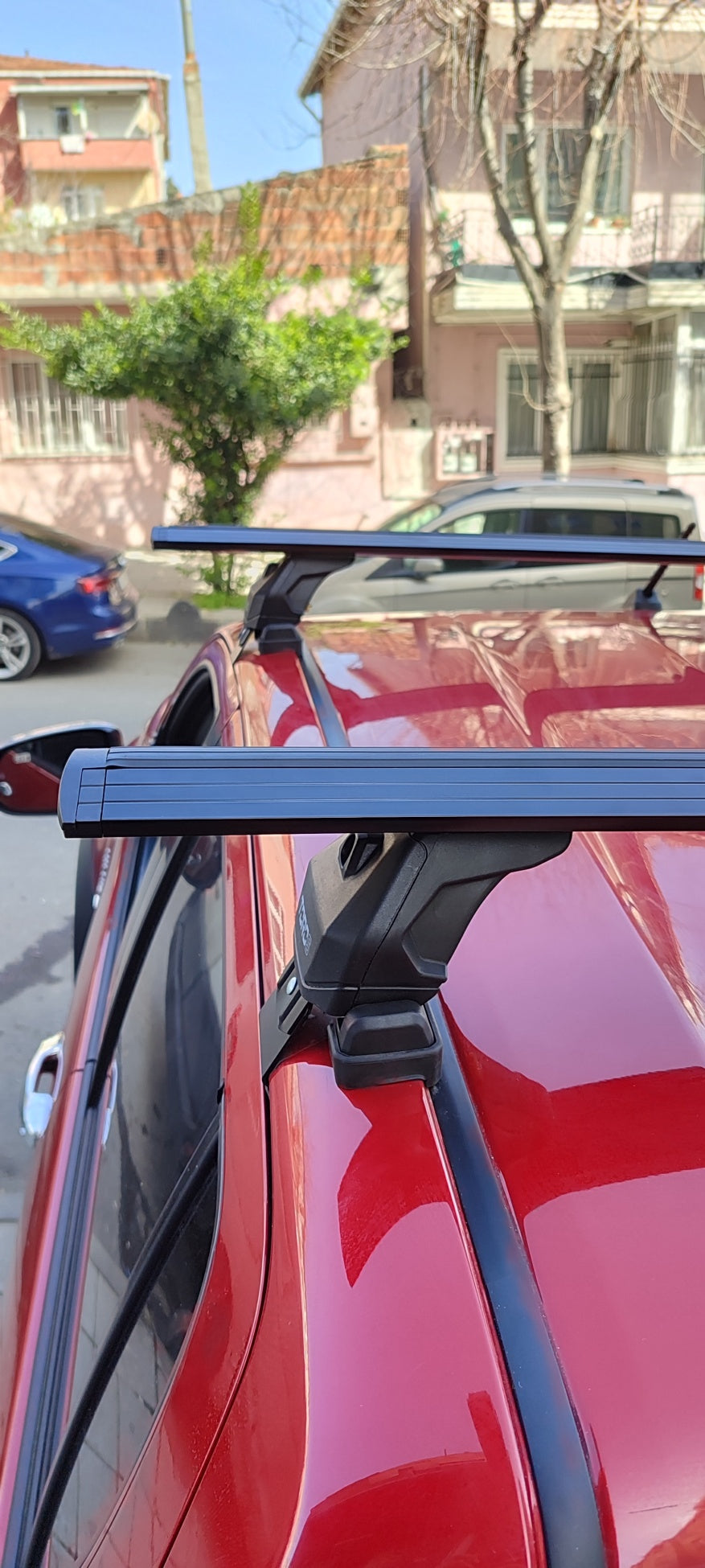 For Ford Ranger 2019-2025 Roof Rack Cross Bars Normal Roof Alu Silver