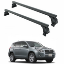Für Toyota Rav 4 1994–2006 Dachträger, Querträger, Metallhalterung, Fixpunkt, Alu, Schwarz-1