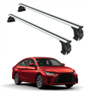 For Toyota Yaris Sedan 2020-2025 Roof Rack Cross Bars Normal Roof Alu Silver-1