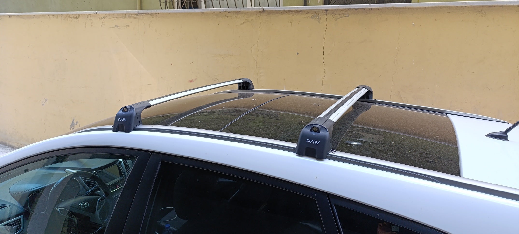 to Fit Toyota RAV 4 Roof Rack Cross Bars for 2000 2006 Black Color