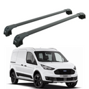 222. Kompatibel mit abschließbaren Aluminium-Dachträgern für Fahrzeuge mit Standarddach Toros Pro 2 Black-1