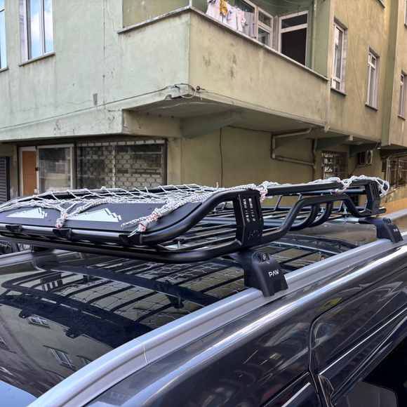 222. Kompatibel mit abschließbaren Aluminium-Dachträgern für Fahrzeuge mit Standarddach Toros Pro 2 Black