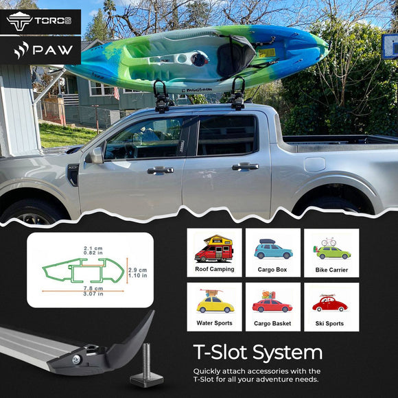 For Volkswagen Golf 5D (MK7) 2012-2019 Roof Rack Cross Bar Normal Roof Alu Silver