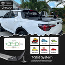 For Subaru Solterra Premium Roof Rack Cross Bars Fix Point (No Rails), Silver-6