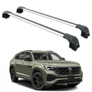 For Volkswagen Atlas Cross Sport 2025-2026 Roof Rack Cross Bar Flush Rail, Silver-1