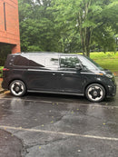 For Volkswagen ID. Buzz LWB L2 Roof Side Rails Ultimate Style Alu Silver-11