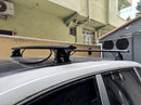 For Volkswagen Touareg (2002-2007) Roof Rack Cross Bar T-Track, Silver-6