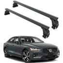 For Volvo S60 Sedan 2019-2025 Roof Rack Cross Bar Normal Roof Alu Black-1