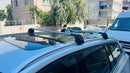 Volvo V60 Cross Country 2018-2026 Roof Rack Cross Bar Flush Rail Black-3
