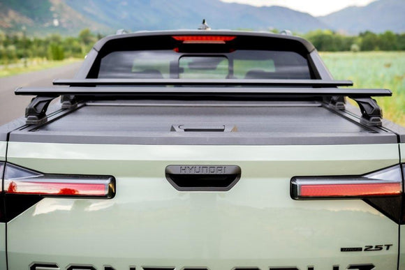 For Hyundai Santa Cruz Bed Rack Cross Bars Roof Rack 3qty Alu Silver