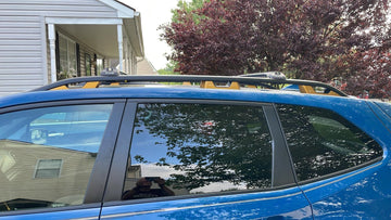 For Subaru Forester Wilderness 2025-2026 Roof Rack Cross Bars Raised Rail Silver - 0