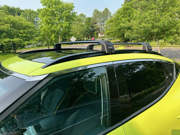 For Genesis GV60 2022-2025 Roof Rack Cross Bars Metal Bracket Flush Rail Alu Silver