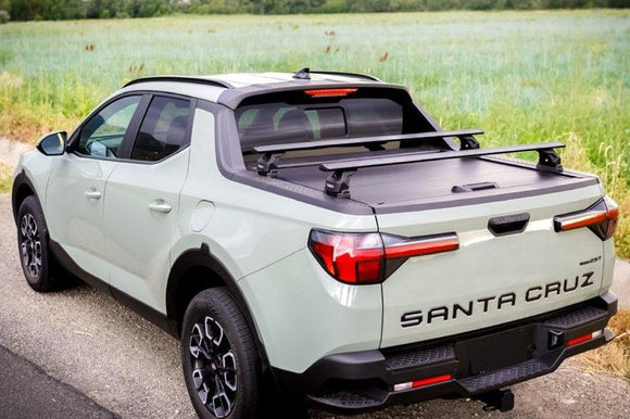 For Hyundai Santa Cruz Bed Rack Cross Bars Roof Rack Silver