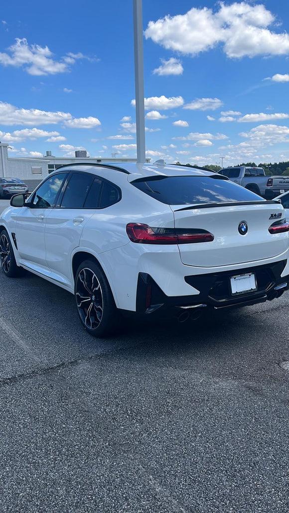 For Bmw X4 (F26) 2014-2019 Roof Rack Cross Bars Metal Bracket Flush Rail Alu Silver