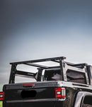 Truck Bed Rack Overland Rack Tent Rack Cargo Carrier Compatible with Jeep Gladiator 4D Overland Bed Rack 2020-2025 Black Steel-2