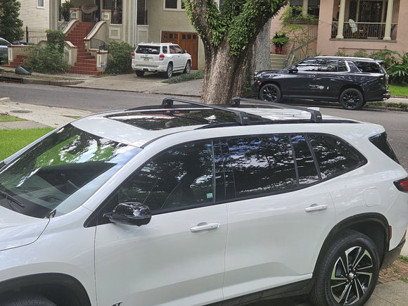 111. Kompatibel mit abschließbaren Aluminium-Dachträgern für Fahrzeuge mit Standarddach Toros Pro 1 Silver