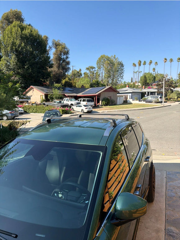 Kompatibel mit Buick Encore ab 2013. Abschließbare Aluminium-Dachträger für Fahrzeuge mit Standarddach Toros Pro 2 Black