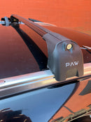 Für Mazda CX-9 (KE) 2016-Up Dachträgersystem Träger Querstangen Aluminium abschließbar Hochwertige Metallhalterung Silber-5