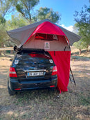 Rooftop Tents:All Season with Rainfly Shoes Bag Ladder 2+1 Pax Large Door High Density Mattress-7