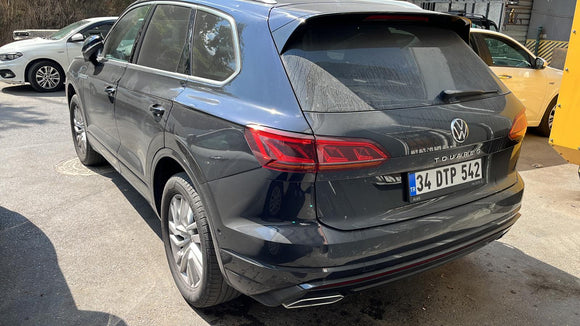 Für Volkswagen Toureg 2018-Up Dachträger Querstange Metallhalterung Flush Rail Alu Silber