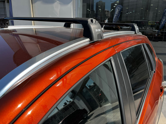 For Suzuki S Cross 2021-2025 Roof Rack Cross Bars Flush Rail Alu Silver