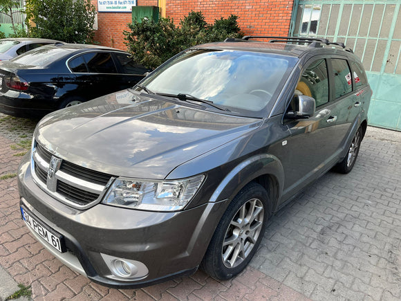 For Dodge Journey 2009-2020 Roof Rack Cross Bars Metal Bracket Raised Rail Alu Silver