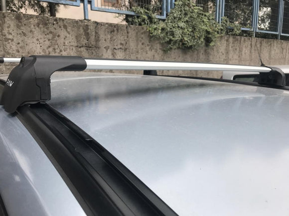 For Ford Focus Estate (C519) 2019-2025 Roof Rack Cross Bars Flush Rail Alu Black