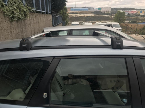 For Ford Focus Estate (C519) 2019-2025 Roof Rack Cross Bars Flush Rail Alu Silver