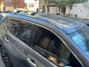 For Nissan X-Trail T32 2014-2021 Roof Rack Cross Bar Metal Bracket Raised Rail Alu Silver-3