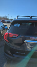 Für Gmc Terrain Dachträgersystem ab 2018, Aluminium-Querstange, Metallhalterung, abschließbar, Silber-6