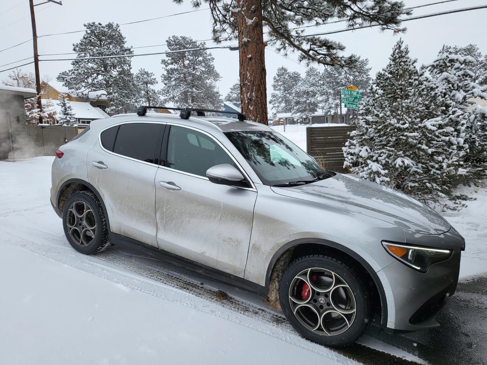 Alfa romeo stelvio roof cross bars new arrivals