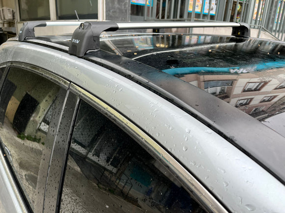 Für Honda CR-V (MK2) 2007–2012 Dachträgersystem, Aluminium-Querstange, Metallhalterung, abschließbar, schwarz