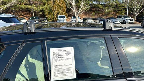 For Mercedes Benz E S214/X214 All Terrain 2023-2025 Roof Rack Cross Bars Flush Rail Alu Black