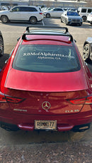 For Mercedes CLA C118 2020-2024 Roof Rack Cross Bars Fix Point Alu Silver-5