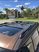 For Hyundai Santa Fe 2024-2025 Roof Rack Cross Bars Raised Rail Black-6