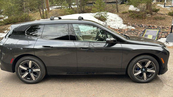 For Bmw iX (I20) 2021-2025 Roof Rack Cross Bars Fix Point, Silver