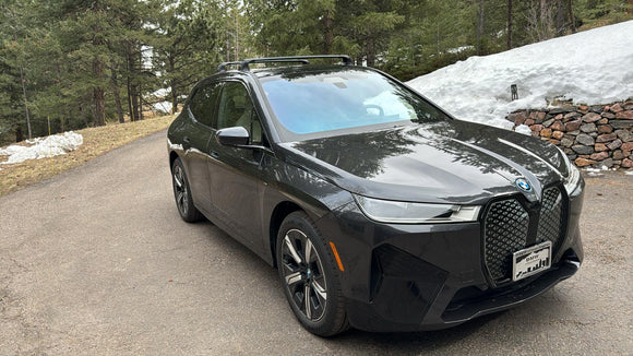 For Bmw iX (I20) 2021-2025 Roof Rack Cross Bars Fix Point, Silver