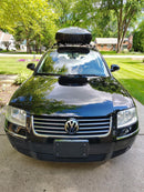 For Volkswagen Passat Variant B5 1996-2005 Roof Rack Cross Bar Raised Rail Silver-4
