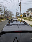 For Subaru Forester Wilderness 2025-2026 Roof Rack Cross Bars Raised Rail Black-5