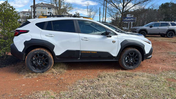 Compatible with Subaru Crosstrek Wilderness Gen3 2024-2026 Roof Rack Crossbars Silver