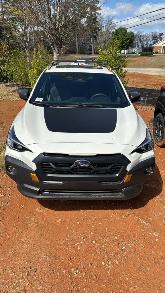 Compatible with Subaru Crosstrek Wilderness Gen3 2024-2026 Roof Rack Crossbars Silver