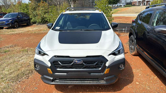 Compatible with Subaru Crosstrek Wilderness Gen3 2024-2026 Roof Rack Crossbars Silver