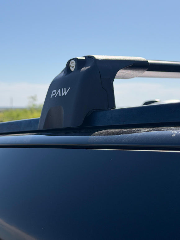 For Land Rover Discovery LR4 (2009-2017) Roof Rack Cross Bars T Slot, Black