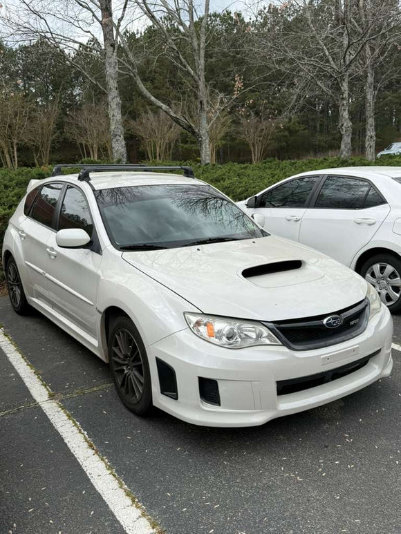 Für Subaru WRX 2018-Up Dachträger Querstange Metallhalterung Fixpunkt Alu Schwarz