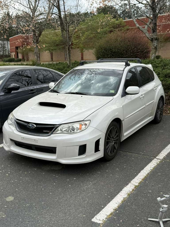 Für Subaru WRX 2018-Up Dachträger Querstange Metallhalterung Fixpunkt Alu Schwarz