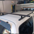 For Toyota 4Runner (N 120/130/180) 1990-2002 Roof Rack Cross Bars Fix Channeled Black-9