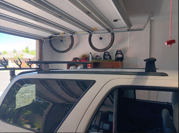 For Toyota 4Runner (N180) Roof Rack Cross Bars Fix Channeled 1996-2002 Black