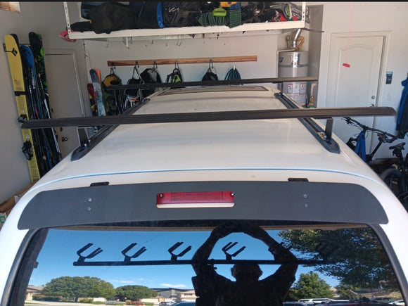 For Toyota 4Runner (N180) Roof Rack Cross Bars Fix Channeled 1996-2002 Black