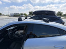 For Porsche Taycan 2019-2026 Roof Rack Cross Bars Fix Point, Black-3