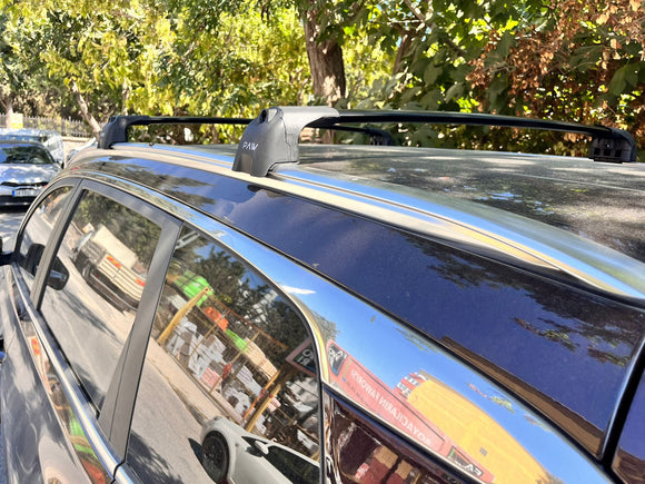 For Chery Tiggo 7 Pro 2022-2025 Aluminium Cross Bar, Roof Rack System, Flush Rail, Silver